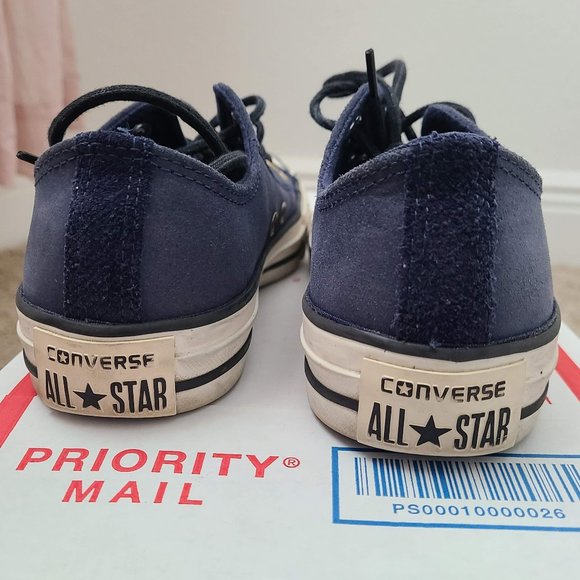 Converse Crafted Suede Low Tops/Navy/Unisex - Picture 10 of 10